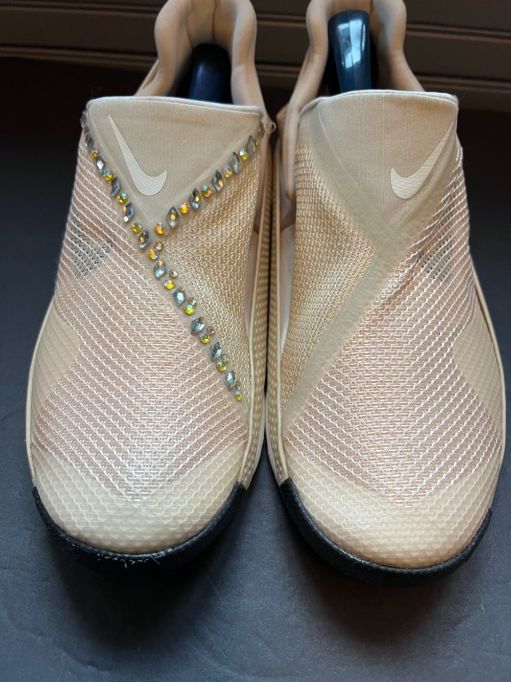 Nike Go Flyease Shoes Sanddrift Ivory White Womens Size 10.5 - Picture 2 of 10